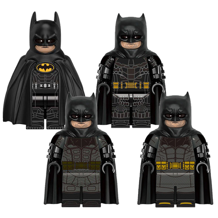 배트맨 올스타 4종 컬렉션 캐릭터 호환블록 브릭미니피규어 수집/장식/전시용 블록피겨 키덜트아이템, 1개 13,900원