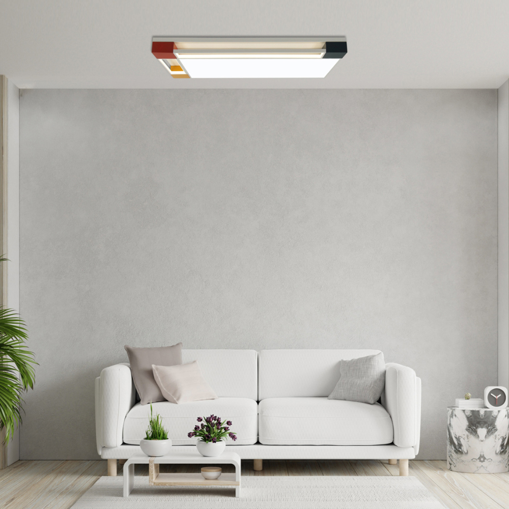 원하 삼성 칩셋 플리커프리 LED 에코 렉트 직사각 거실등 130W, 혼합색상 321,730원