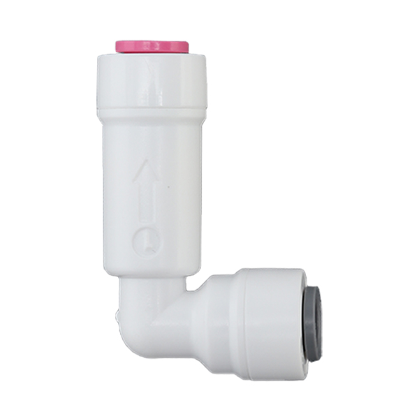 정수기피팅 부품 6mm1/4인치 역류방지밸브- 엘자형체크밸브 2,370원