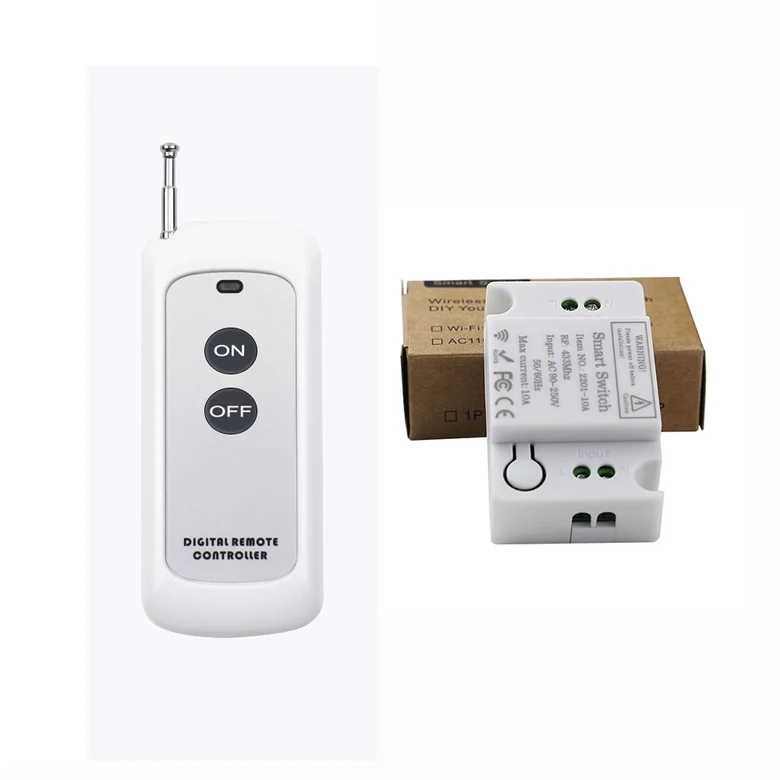DIY 스마트 홈 무선 원격 제어 스위치 433Mhz AC 110V 220V 1CH RF 릴레이 수신기 모듈 1 2 4 6/8 채널 송 87,000원