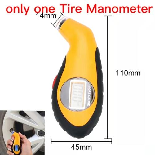 LCD 디스플레이 자동 보안 경보 4 개의 외부 센서 스마트 자동차 디지털 TMPS 타이어 압력 모니터링 시스템 태양광 발전 14,870원