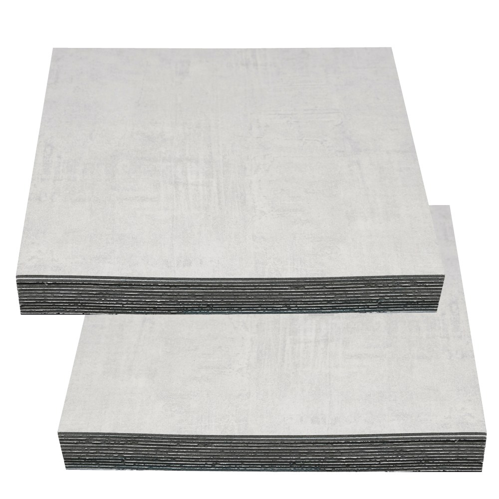 HD현대시트 접착식 정사각 PVC 바닥타일 두꺼운 3mm 데코타일 30X30cm 한국산, 16개, 화이트 콘크리트 무광 (HDJ-009) 42,900원