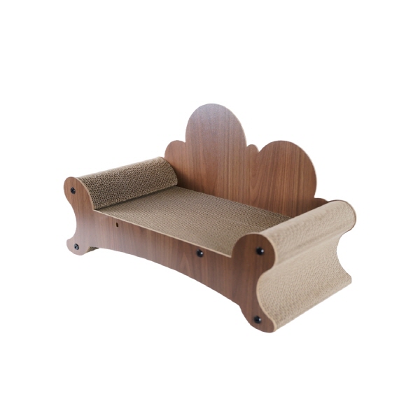 누심비 고양이 스크래쳐 수직 조립 우드 숨숨집 장난감 하우스, 1개 12,900원