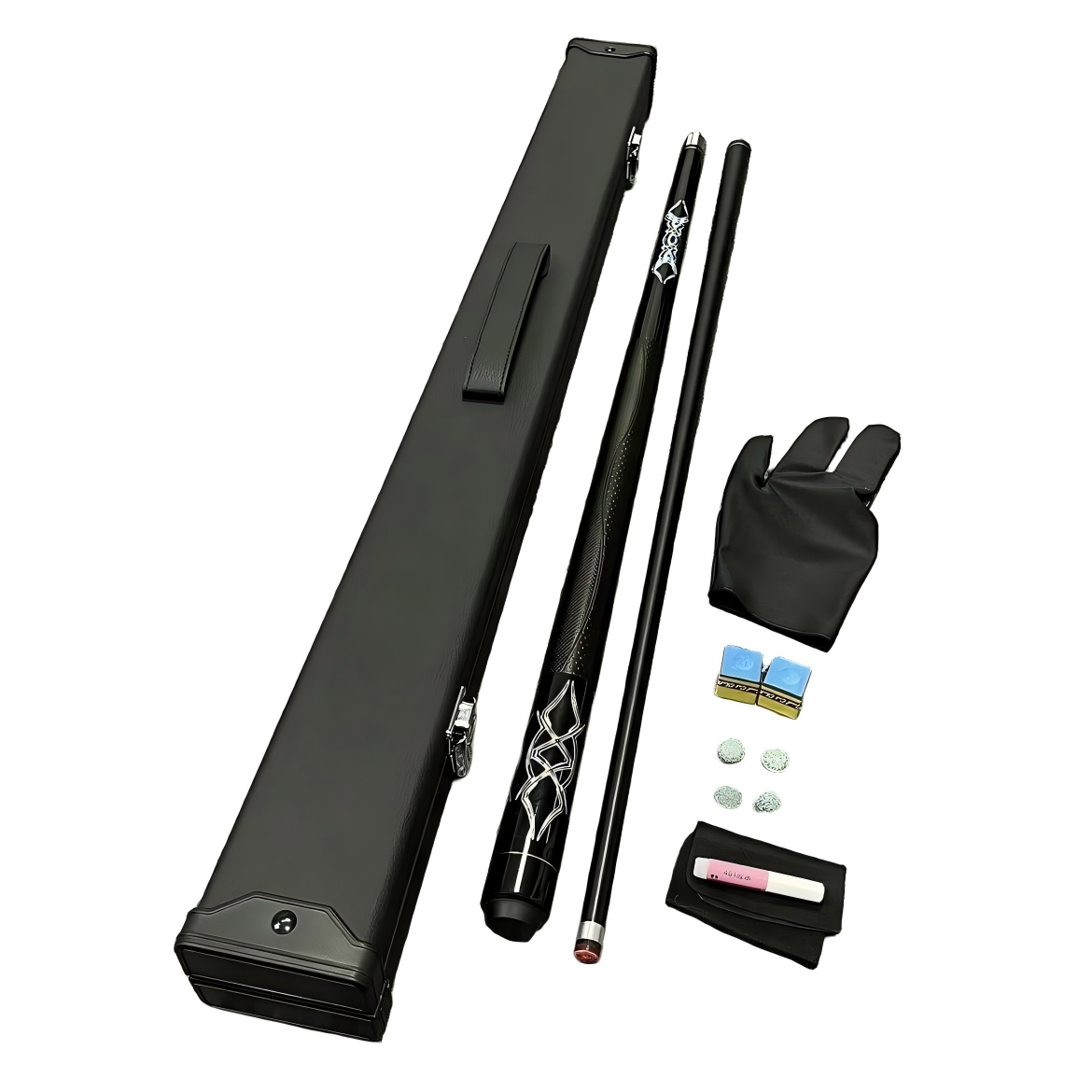 고급 카본 당구큐대 세트 당구 전용 당구큐대 세트 장갑+부품+수납함 풀세트 75,800원