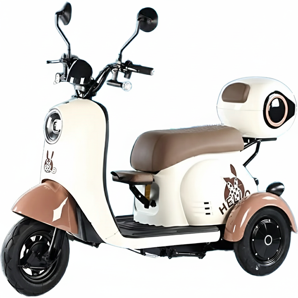 스쿠마켓 600W모터 전기스쿠터 48V 20A 전진 후진 리모컨 시동 3발 오토바이 자전거 LED액정 풋페달 출퇴근 등하원 픽업 삼륜차 1,030,000원