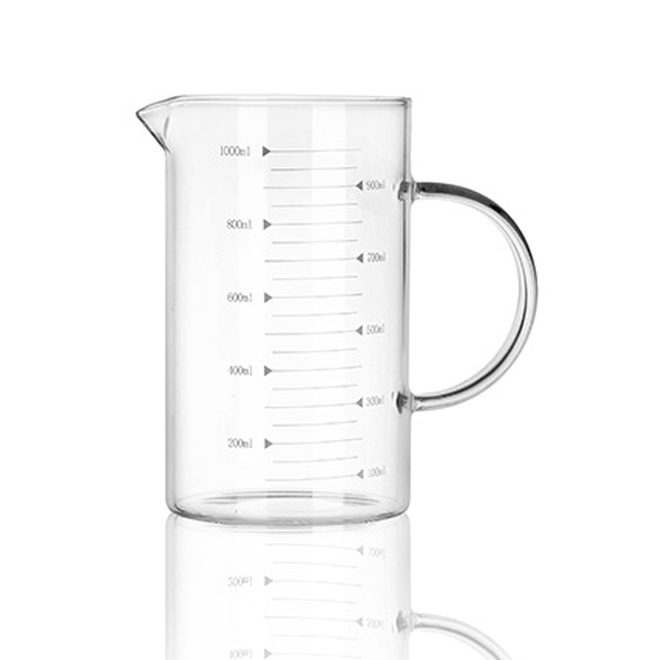 누들 내열강화유리 계량컵 비커 전자렌지용기 350ml / 500ml / 1000ml (용량선택) 7,350원
