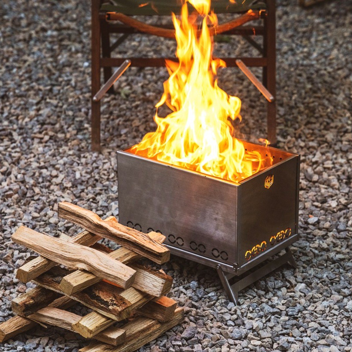 한스캠핑 이중연소 캠핑 화로대 뫼비우스 135,000원