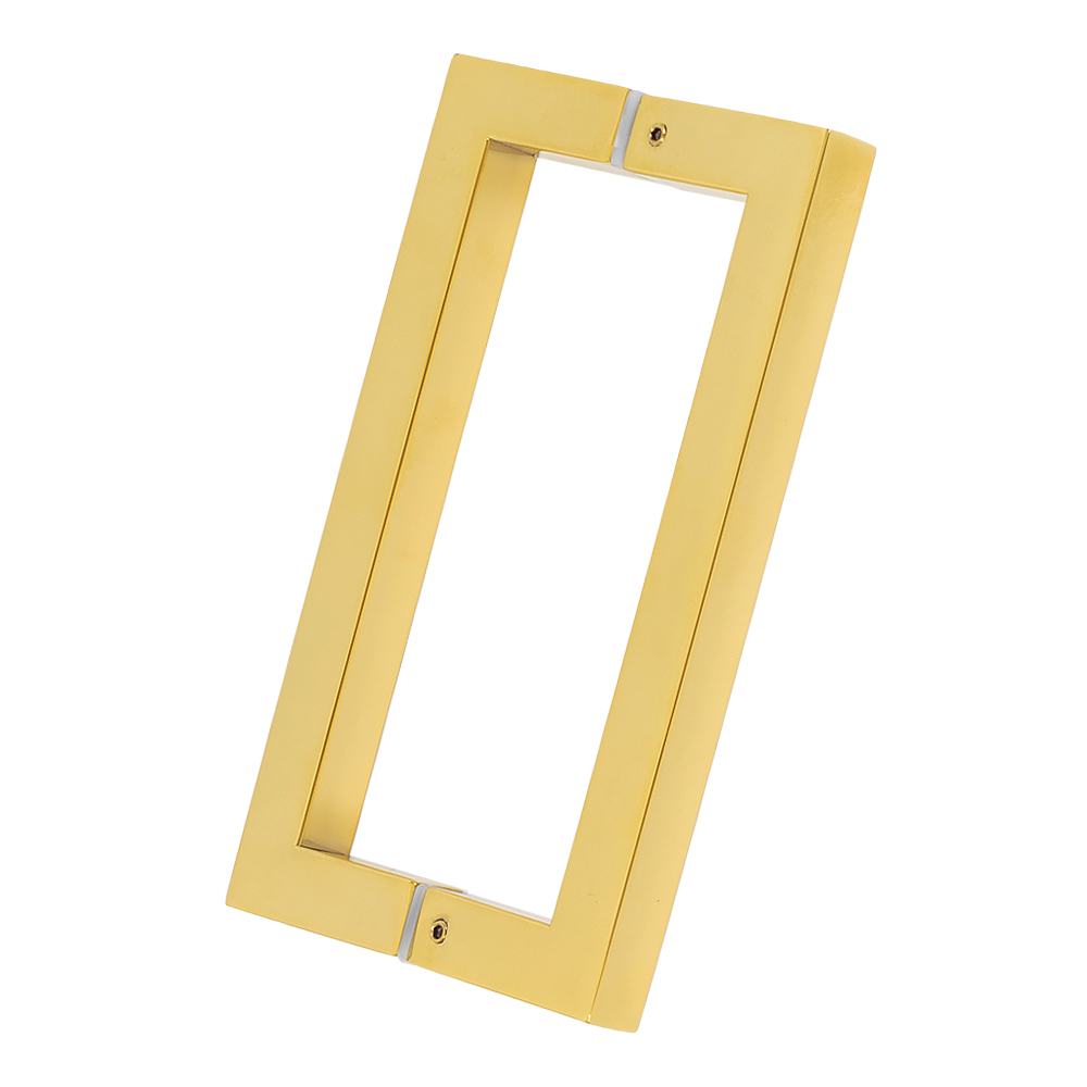 철물이네 강화도어 손잡이 200mm 스텐 사각 20x20 중문 유리문, 골드유광 31,000원