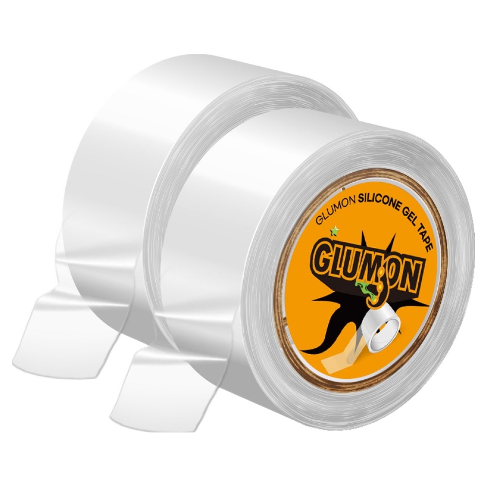 글루몬 자국없는 초강력 실리콘 클리어 겔 나노 양면 테이프 30mm x 3m 13,900원