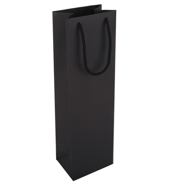 [와인쇼핑백] 1본입 흑지 쇼핑백 50ea 54,000원