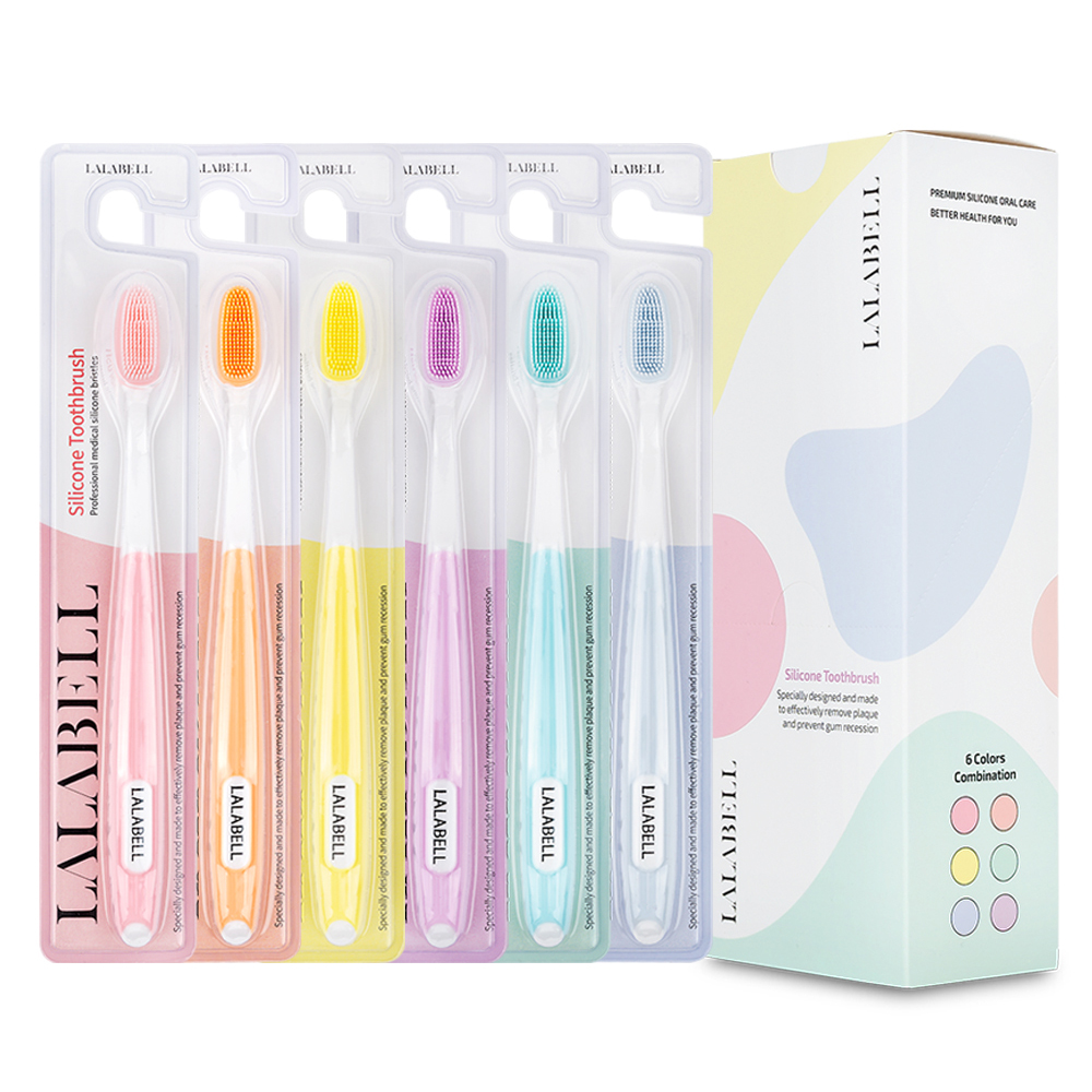 라라벨 실리콘 칫솔 세트, 6개입, 1개 29,900원