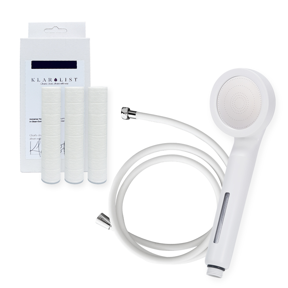 클라리스트 반영구헤드 필터샤워기 + 리필필터(1box) + 샤워호스(2m) 세트, 1개 39,800원