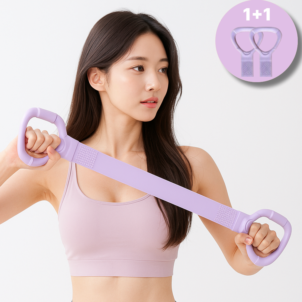 다잇대 바른자세 매일홈트 스트레칭 밴드, 2개, 라이트 퍼플 15,100원