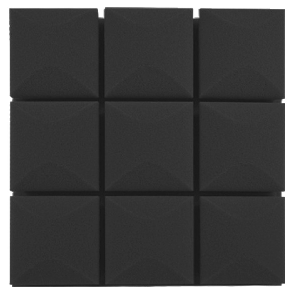 아느로 3D 큐브 고급 방음 흡음재 30 x 30 x 5 cm, 블랙, 1개 11,000원