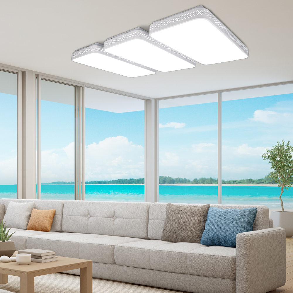 원하 LED 사우디 거실 6등 180W, 화이트 79,000원