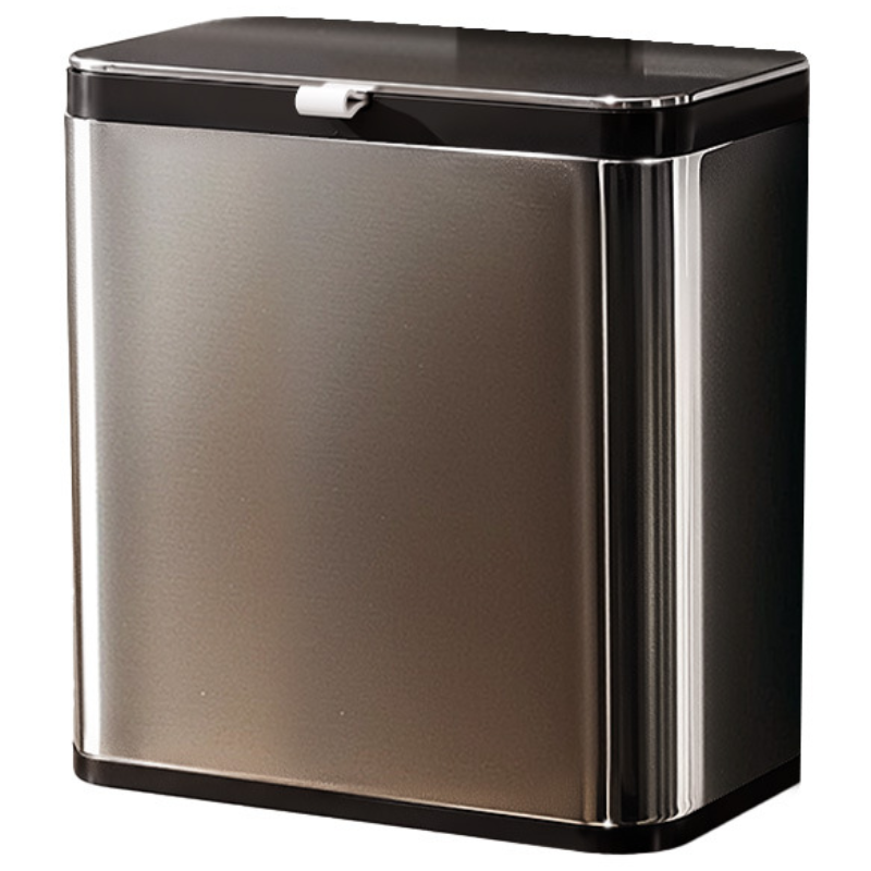 에브리센스 무타공 걸이형 쓰레기통 스테인리스, 1개, 실버 25,000원