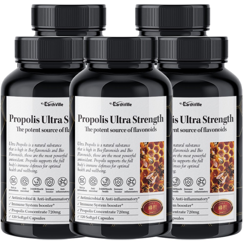 어스빌 프로폴리스 울트라 플라보노이드 원액 항균항염 액상 고함량 영양제 120캡슐, 5개, 120정 119,410원
