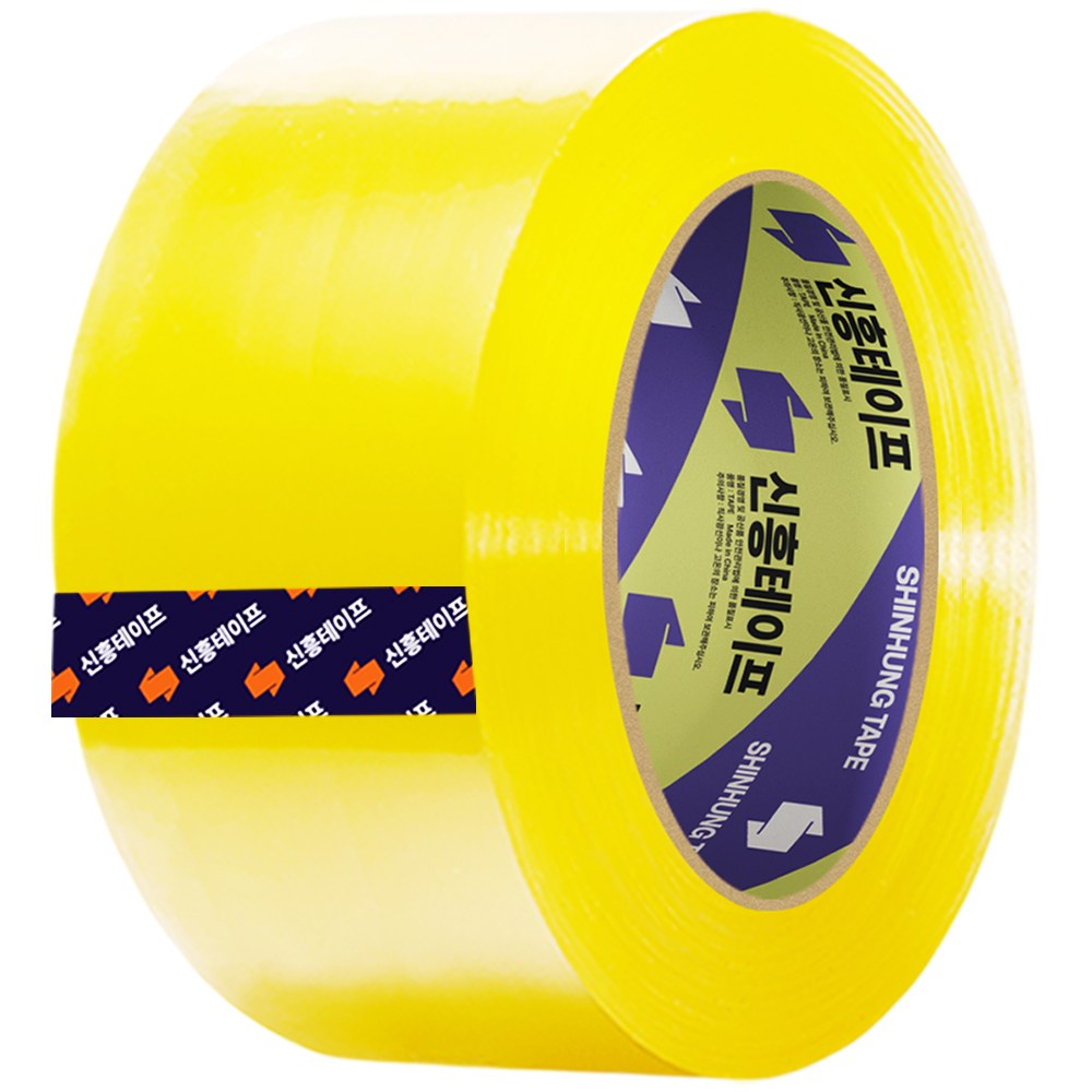 신흥 대용량 100M 투명 경포장 박스테이프, 1개 4,500원