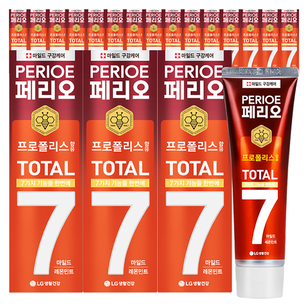 페리오 토탈7프로 치약 마일드 34,040원