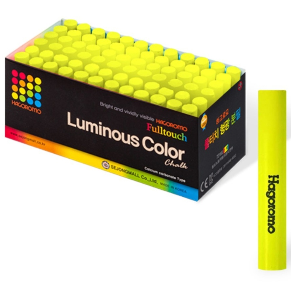 [하고로모] 탄산분필(72입형광노랑) 49,600원