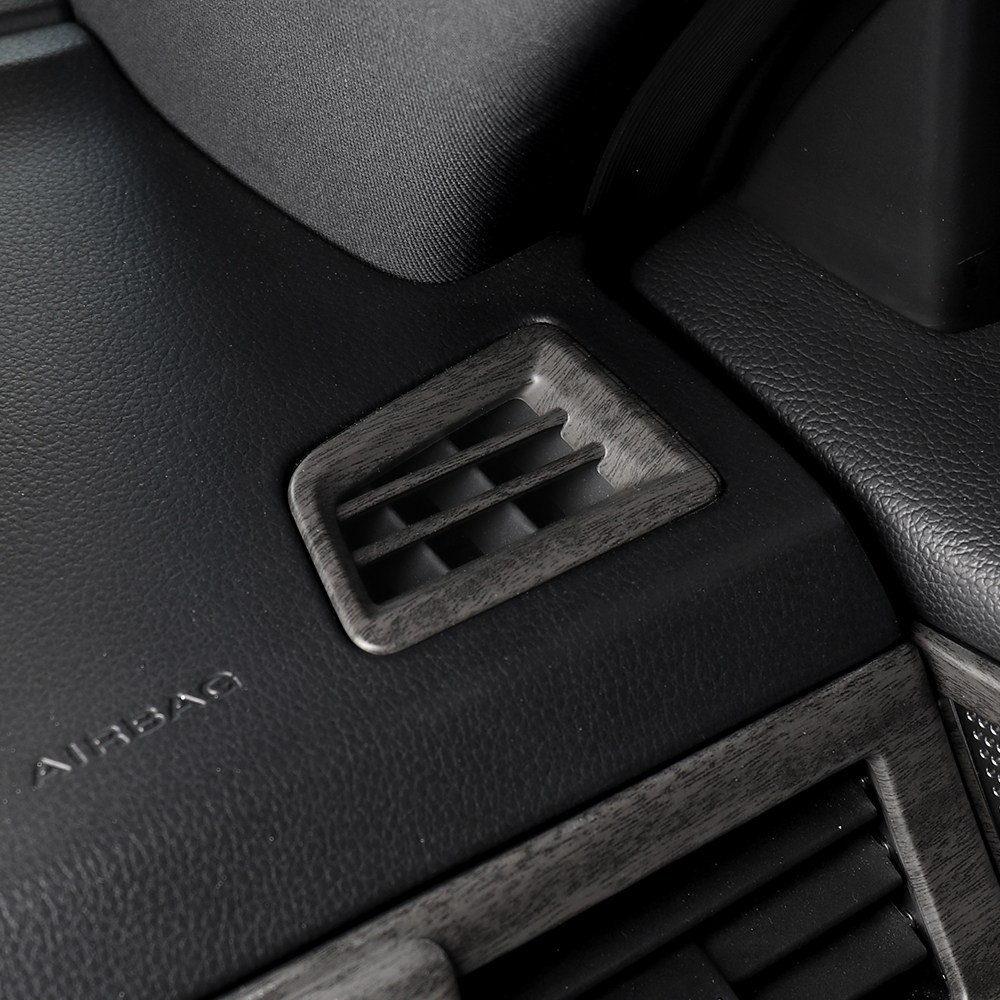 유투카 호환 렉스턴 스포츠 스포츠 칸 튜닝 대쉬보드 상단 송풍구 커버 우드 카본 몰딩 용품 17,000원