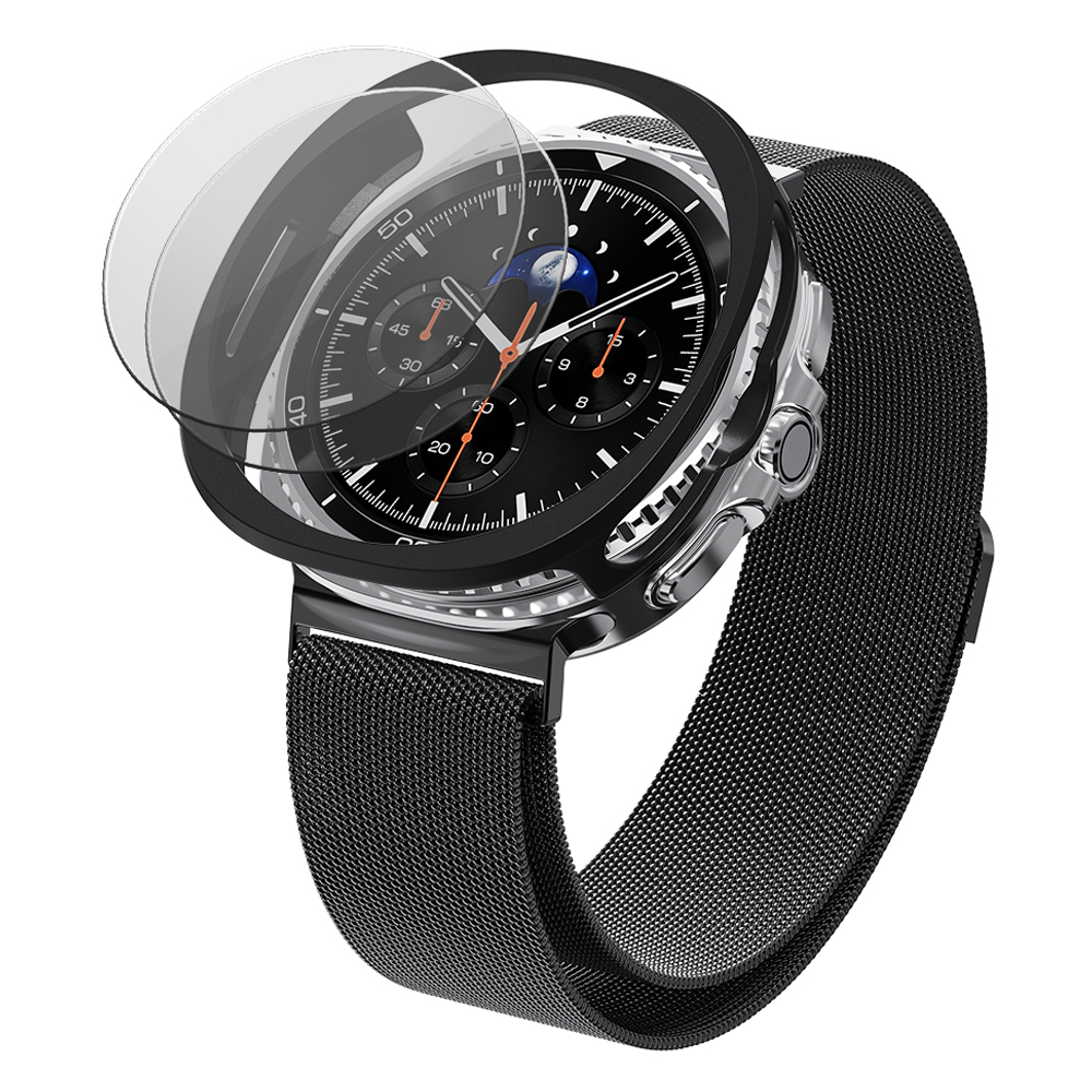 칸탐 갤럭시워치 마그네틱 밀레니즈루프 스트랩 케이스 강화유리 2p 세트 12,550원