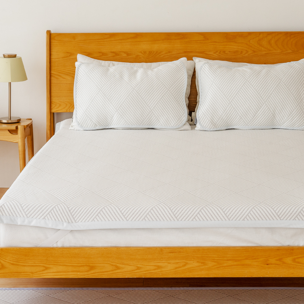 인룸 아이스론 쿨 냉감 여름 밴드형 침대패드 + 베개커버 세트 타입 A 68,080원