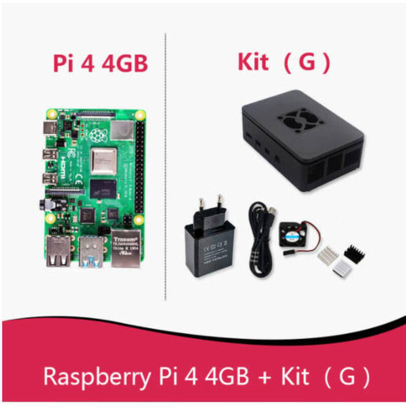 라즈베리파이 키트 공식 오리지널 라즈베리 파이 4 모델 B Dev 보드 RAM 2G 4G 8G 코어 CPU 3 Pi 3B 보다 빠른 속도 102,400원