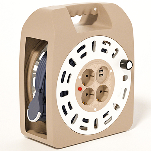 러그박스 20M 캠핑 전기 릴선 1.5SQ 3구 USB 2포트 연장선 리드선 전기릴 58,000원