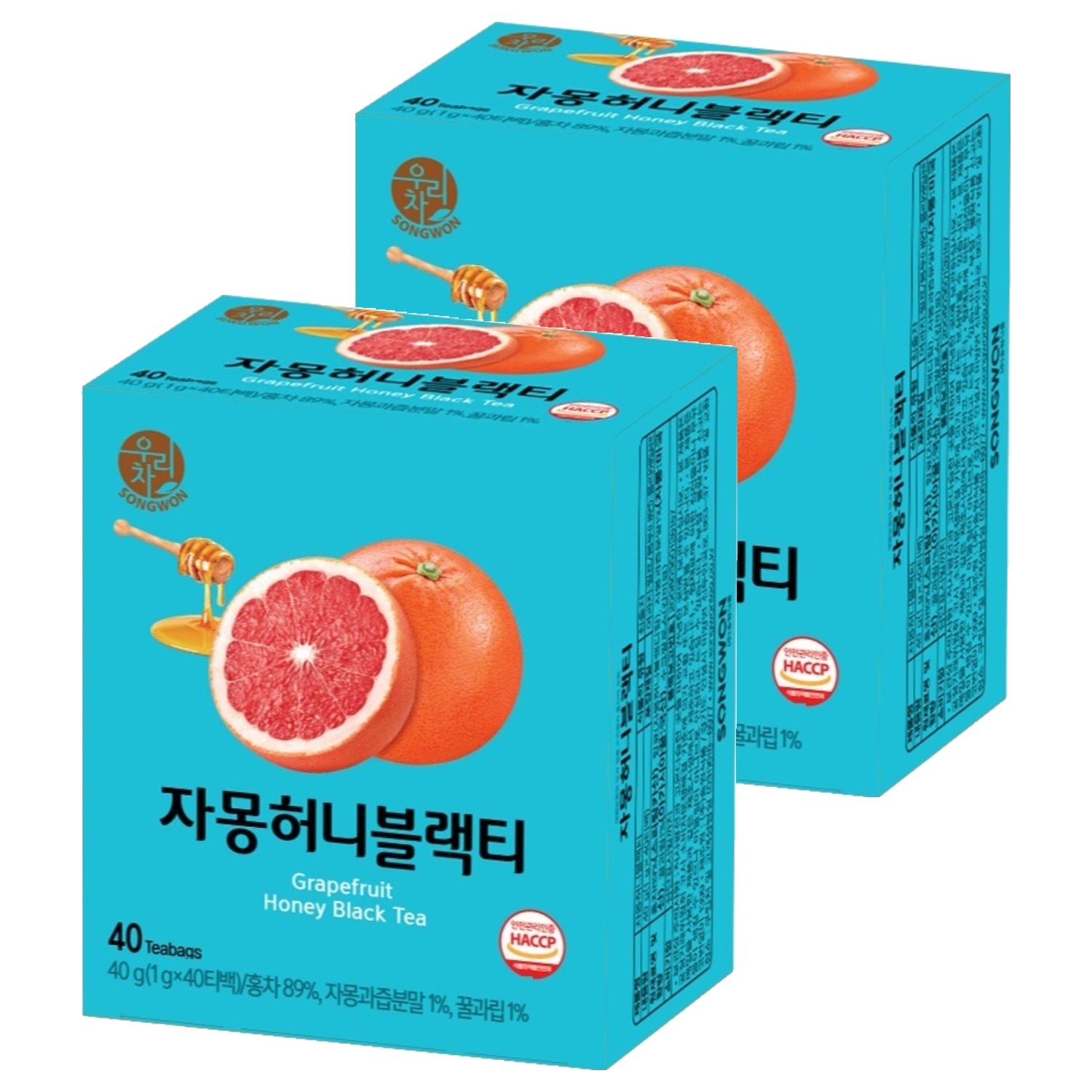 우리차 자몽허니 블랙티 11,300원