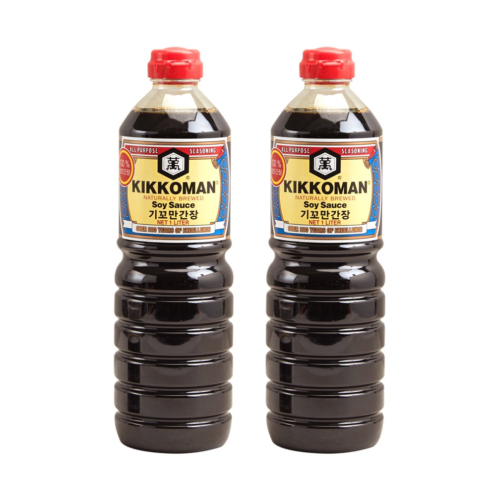 기꼬만 간장(양조간장), 1L, 2개 12,500원