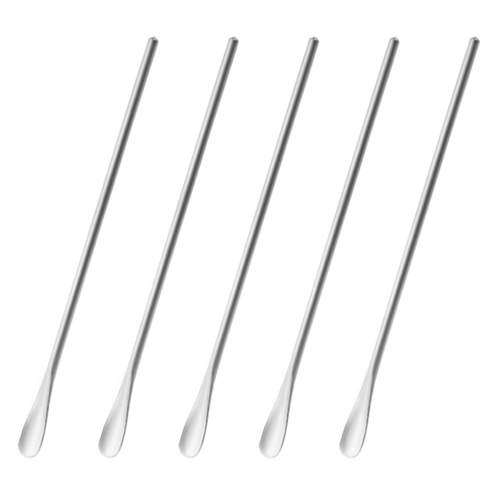 레벨굿즈 304 스텐 심플 롱 머들러, 실버, 5개 11,800원