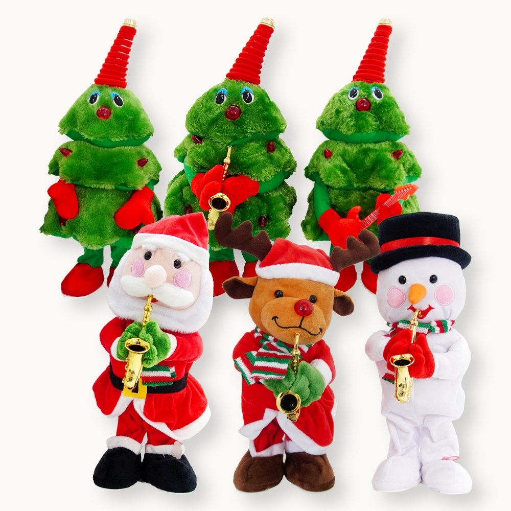 크리스마스 춤추는 트리인형 움직이는 댄싱트리 9종 볼륨조절 21,900원
