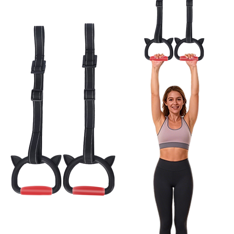 SMABAT 체조링 철봉링 고무 손잡이 길이 조절가능 안심한 재질 1M 2M 레드 블루 11,900원