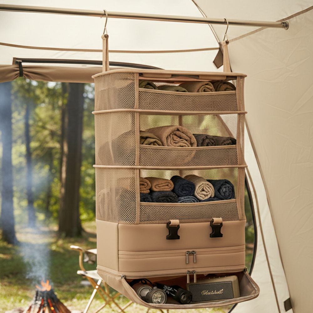 ALSOON. 여행용 압축파우치 걸이형 폴딩백 20,000원