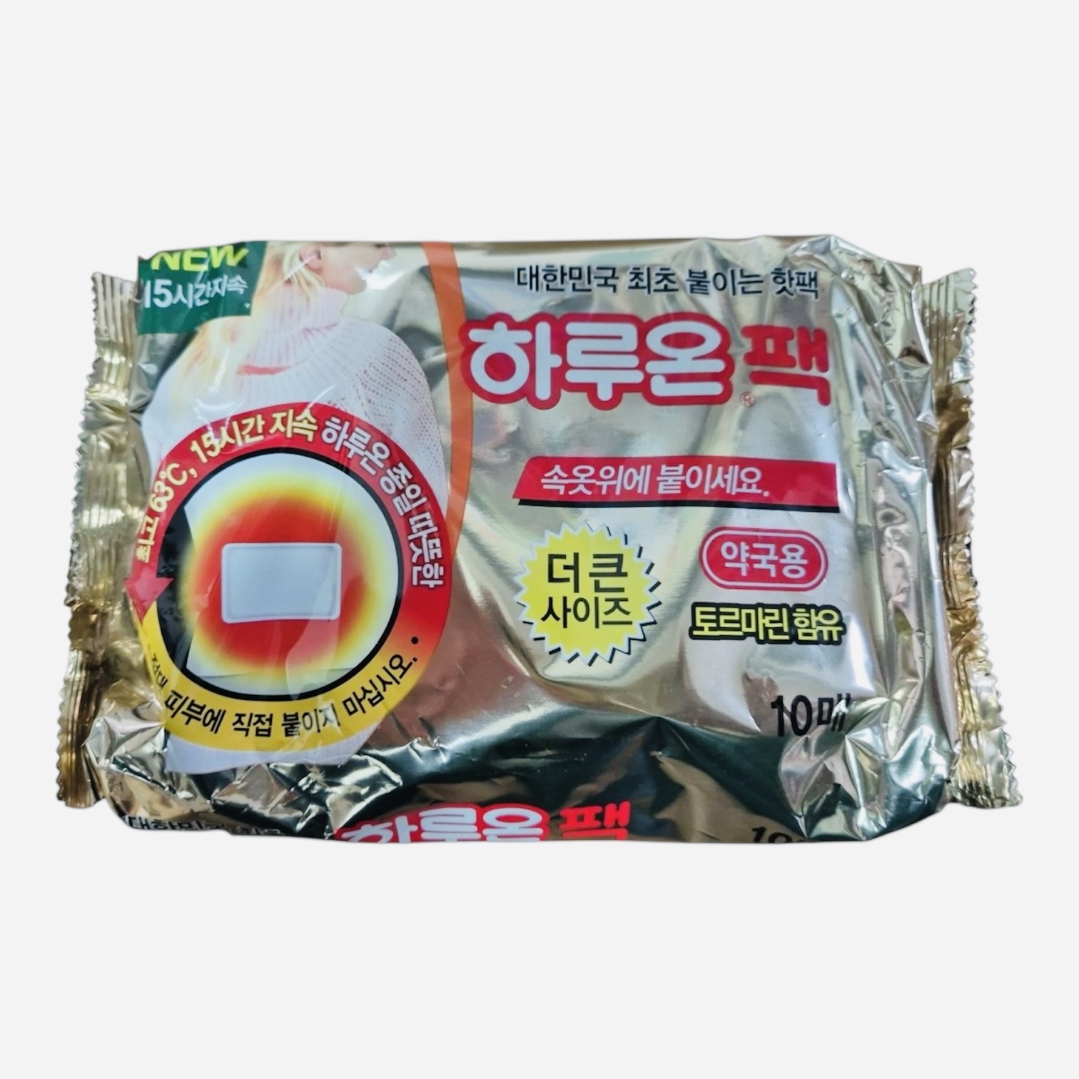 [진솔]하루온 붙이는 핫팩 50g 10매, 3개 15,500원