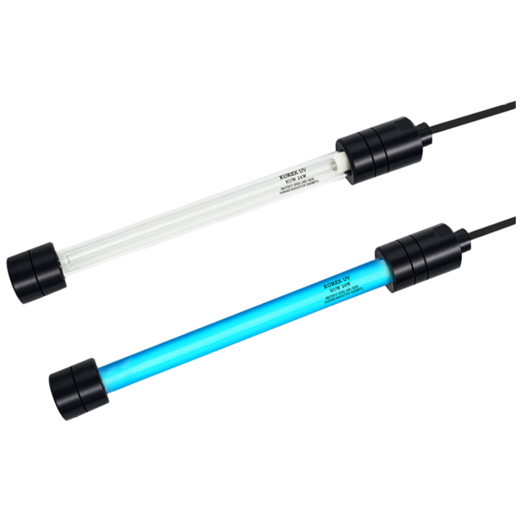 KOREX UV/ 수중용램프 24W 물탱크 수족관 양식장 살균, 1개, 수중용 살균램프 24W+안정기 100,000원