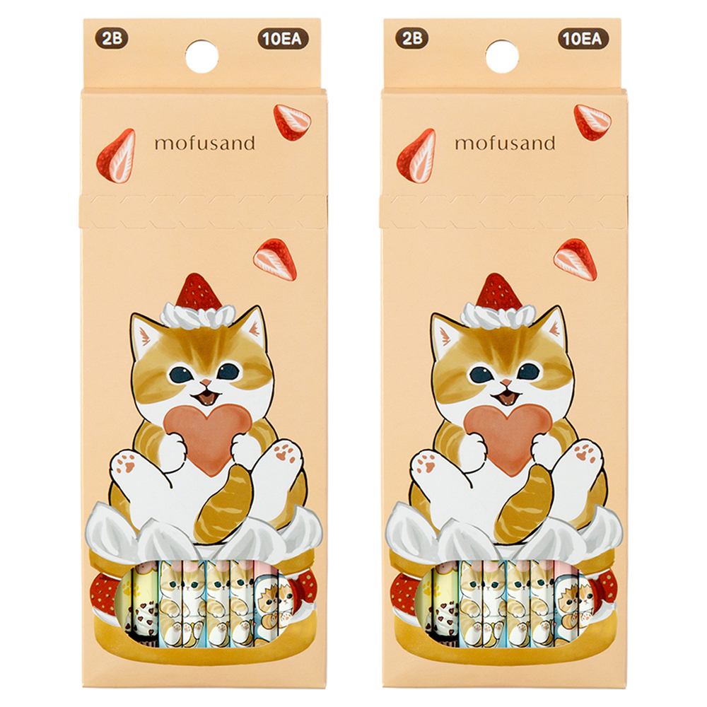 스튜디오에잇 모프샌드 연필 2B 10p 세트 9,880원