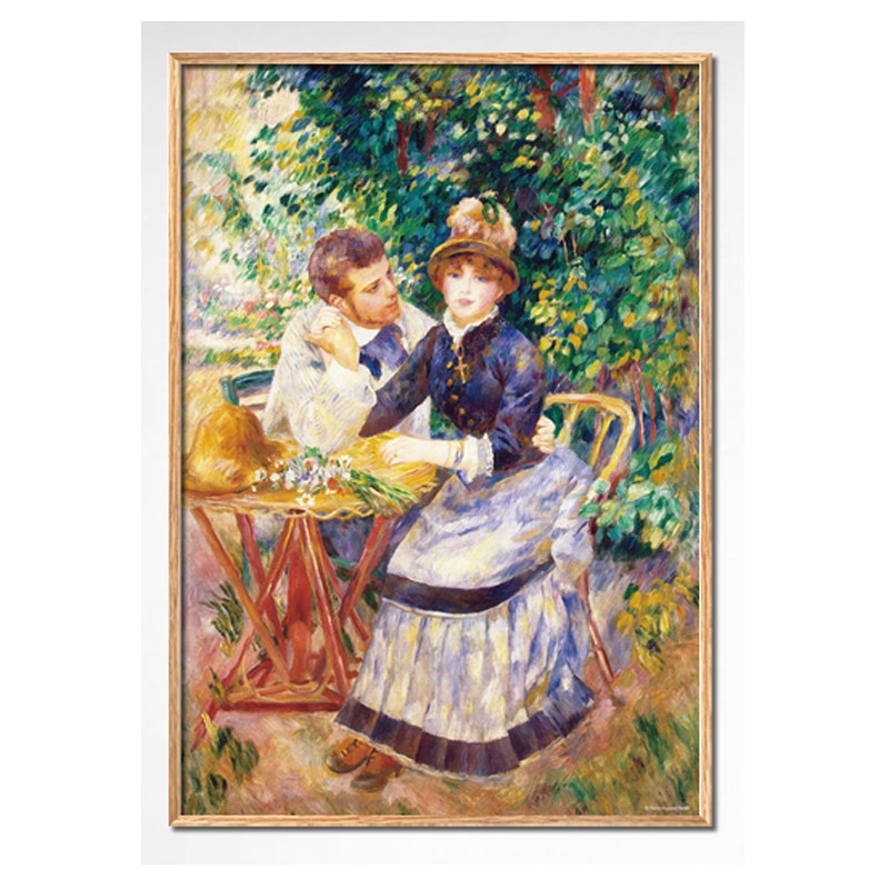 500피스 직소퍼즐 르누아르의 정원 명화 (액자옵션선택) HS780272, 1개, 퍼즐+알루미늄오크 직소퍼즐액자포함, 500조각 40,000원