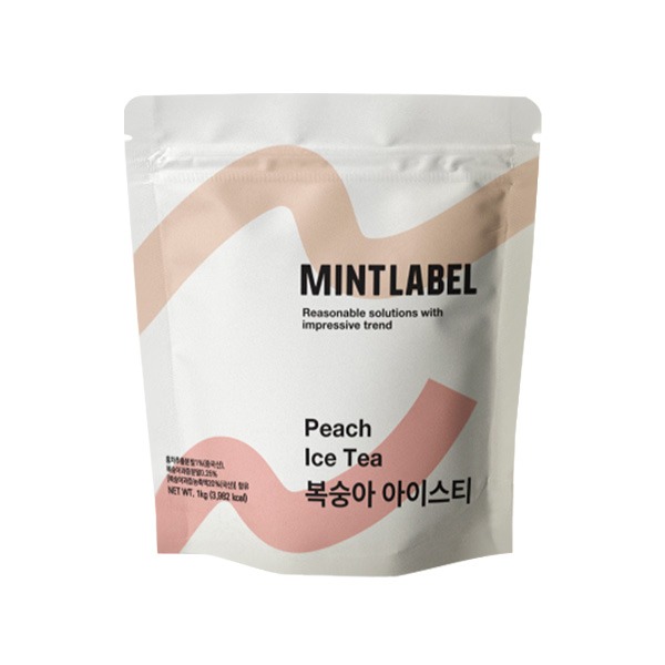 셀플러스 복숭아 아이스티 파우더, 1kg 31,850원