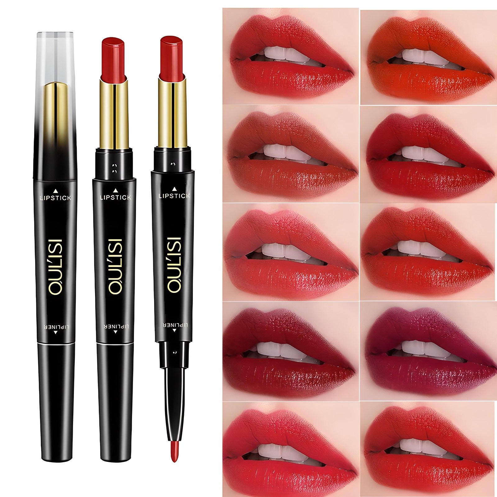 HANFEN 독일 1/1+1 더블 헤드 립스틱펜 입술펜슬 회전식 립라이너 립펜슬 9,900원