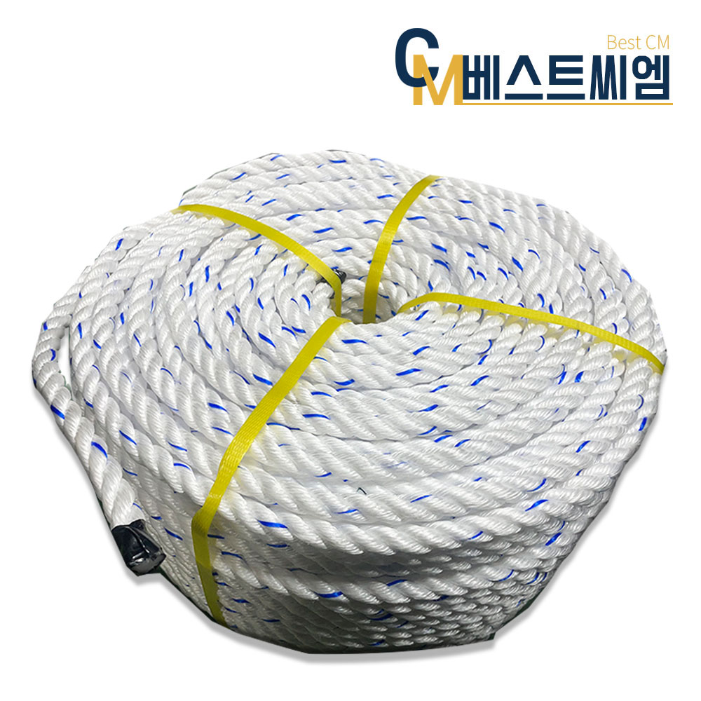 베스트씨엠 피피로프 16mm x 150m 18.2kg, 백색 (청띠), 1개 67,500원