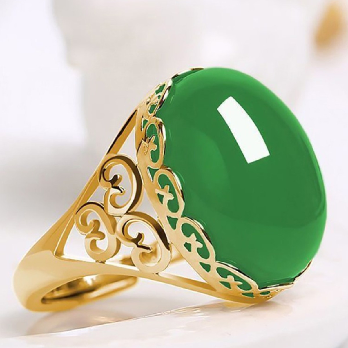 인조 크리스털 반지 럭셔리 우아한 엄마 선물 예쁜 보석반지 오픈반지 조절가능 7,900원