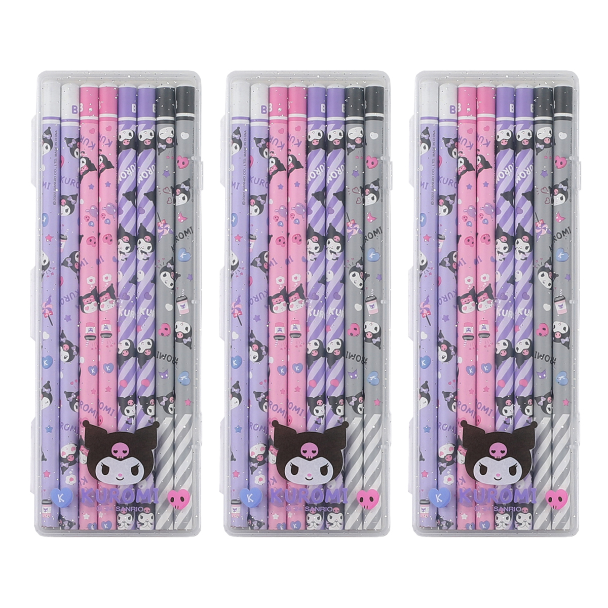 산리오캐릭터즈 8본 연필 B + 케이스 쿠로미 6,580원