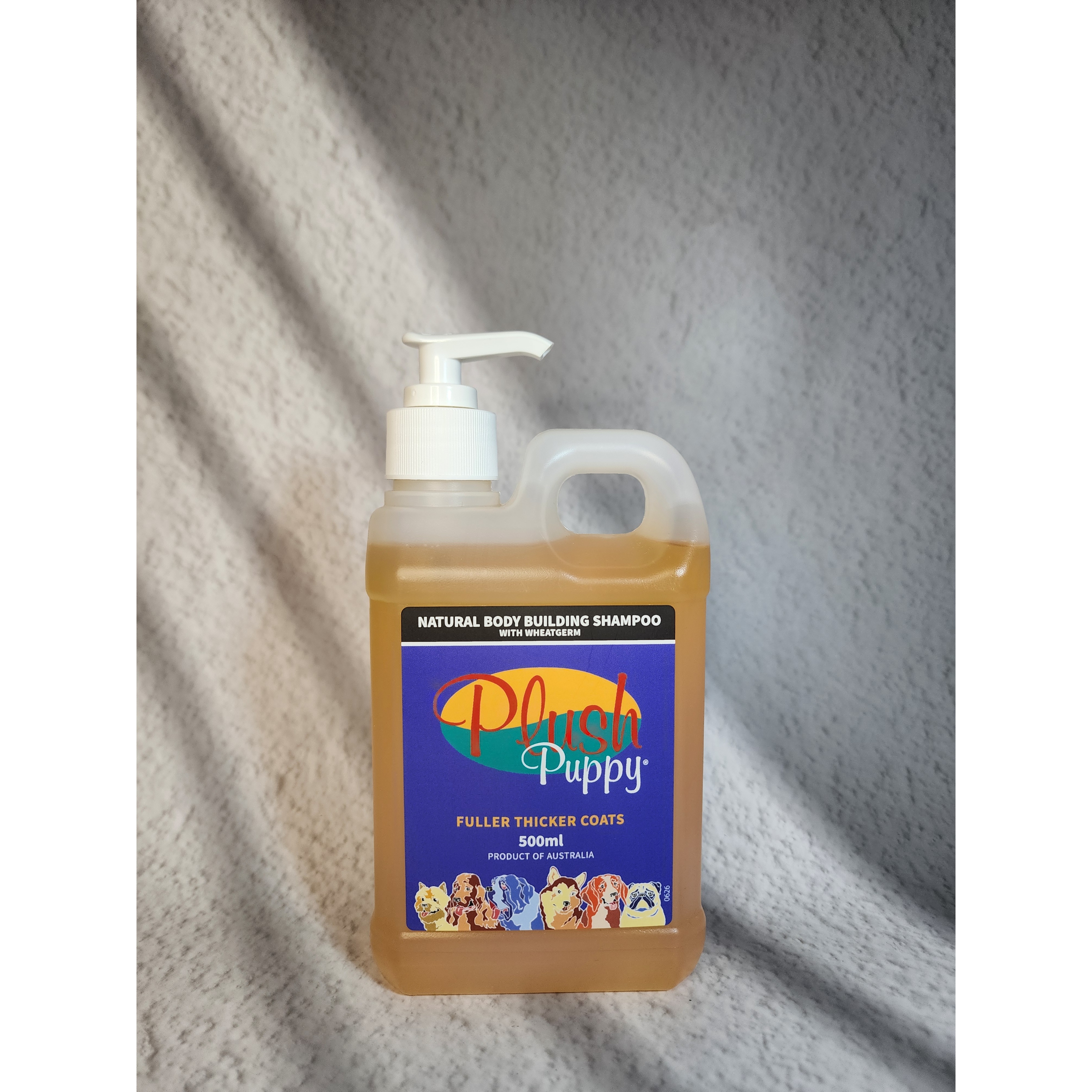 플러쉬퍼피 반려동물 내추럴 바디빌딩 샴푸 위드 위트점, 500ml, 1개 55,500원