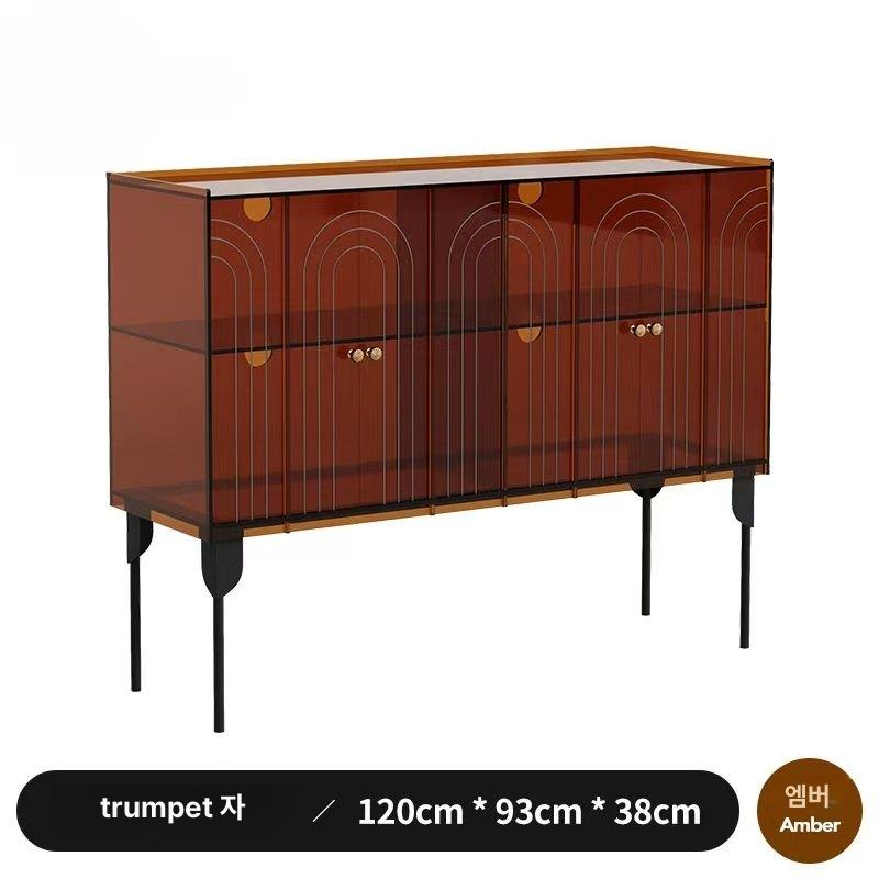 북유럽 위스키장 아크릴 술장식장 양주 와인진열장 선반 사이드장 거실장 813,500원