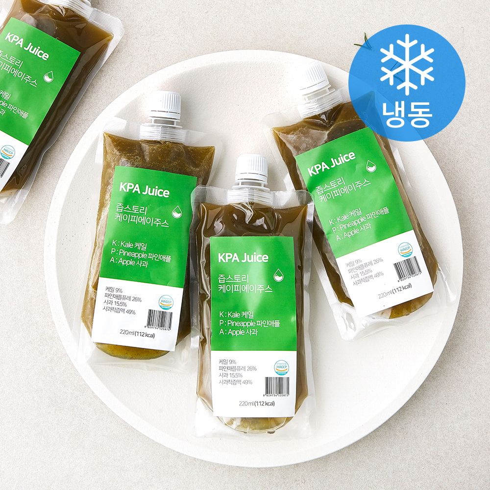 [로켓프레시] 즙스토리 KPA 주스 (냉동) 9,400원