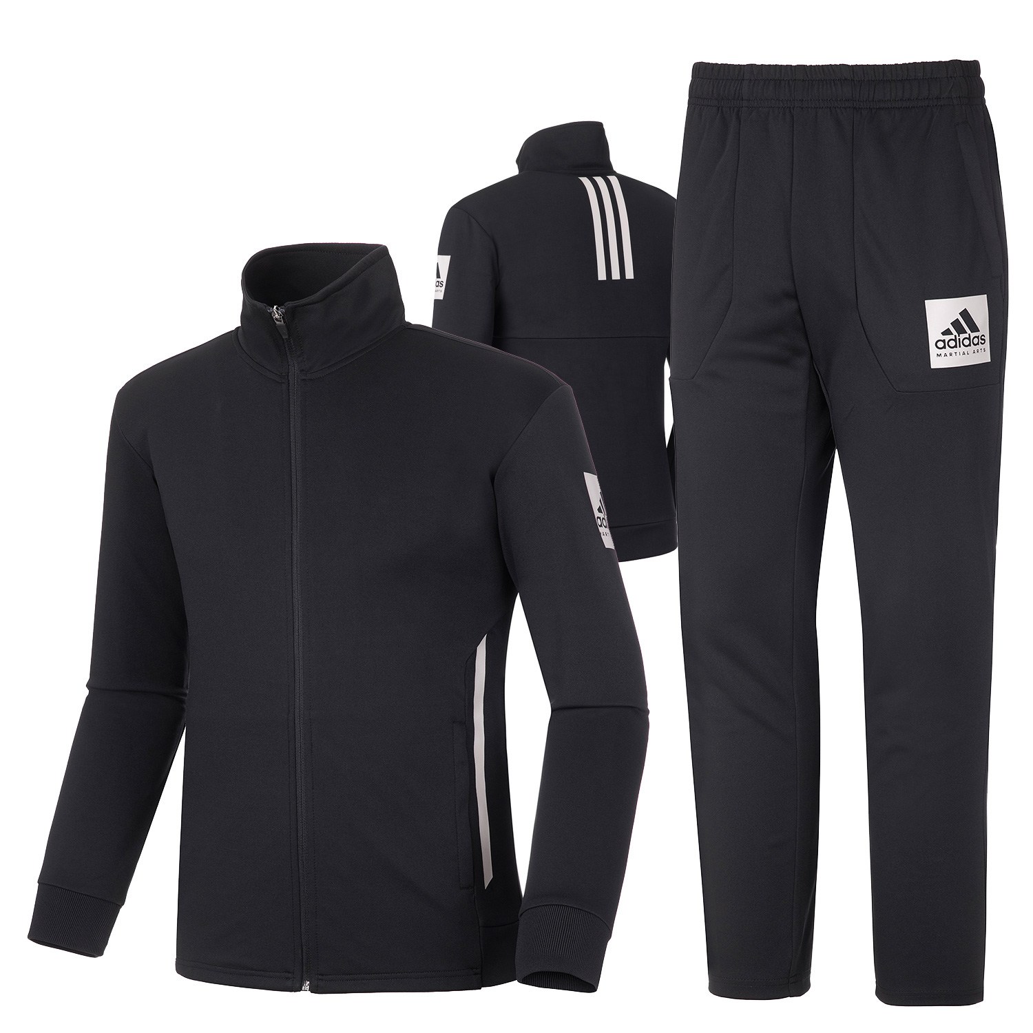 아디다스 컴뱃스포츠 마샬아츠 트레이닝복 세트 TR110 블랙 129,000원