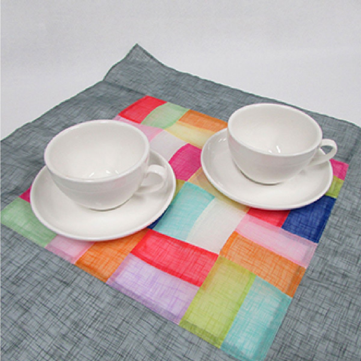 창작스튜디오놀자 전통 색동 조각보 보자기 모시 규방공예 러너 외국인 선물 기념품 답례품 4,500원