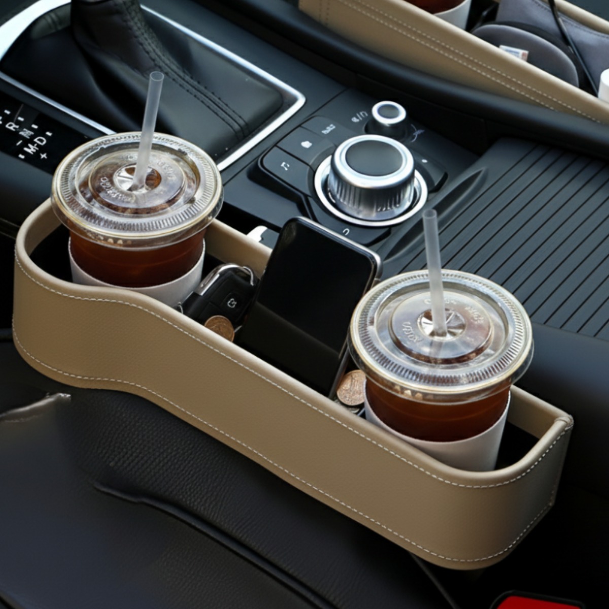 에이데이즈 공간활용 차량용 틈새 수납함, 베이지, 1개 13,000원